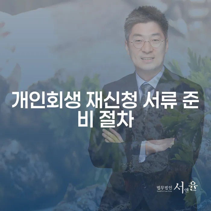 개인회생 재신청 서류 준비 절차는 어떻게 진행되나요?